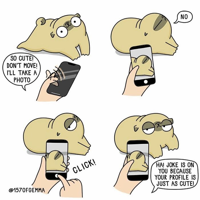 Comics That Perfectly Show The Everyday Life Of An Artist, Her Family, And One Spoiled Pug (23 New Pics)