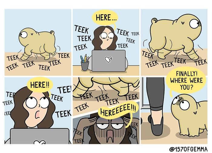 Comics That Perfectly Show The Everyday Life Of An Artist, Her Family, And One Spoiled Pug (23 New Pics)