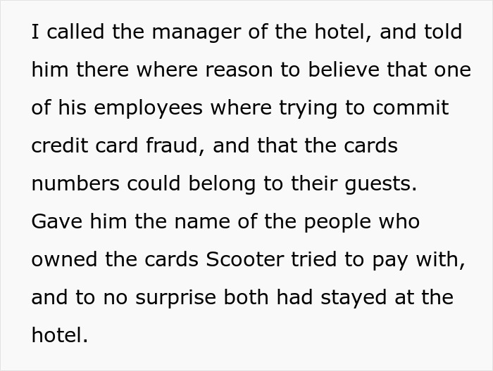 Scammer Messed With The Wrong Hotel Receptionist, Regretting His $2k Laundering Attempt