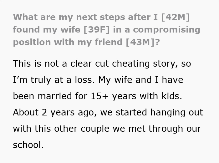 Man Is Debating Divorce After His Wife’s “Validation Seeking” Nearly Wrecked Their Lives Man Is Debating Divorce After His Wife’s “Validation Seeking” Nearly Wrecked Their Lives