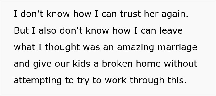 Man Is Debating Divorce After His Wife’s “Validation Seeking” Nearly Wrecked Their Lives Man Is Debating Divorce After His Wife’s “Validation Seeking” Nearly Wrecked Their Lives