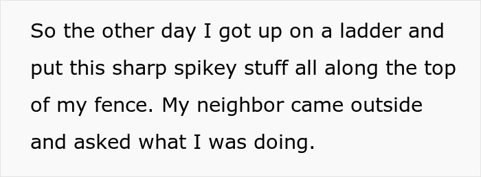 Lady Ignores Complaints About Her Son Climbing Fence, Person Takes Drastic Step To Protect Privacy Lady Ignores Complaints About Her Son Climbing Fence, Person Takes Drastic Step To Protect Privacy