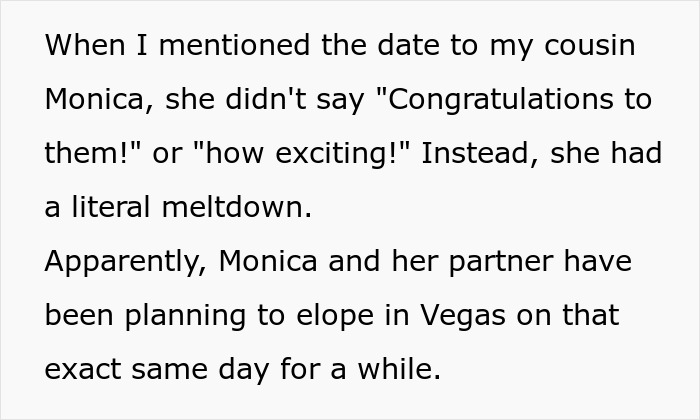 Lady Claims Ownership Over Wedding Date She Never Shared, Starts Family War When Cousin Books It Too