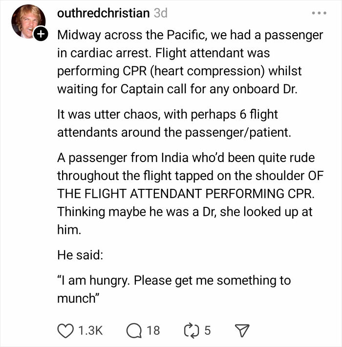 36 Of The Most Unhinged Things Flight Attendants Saw A Passenger Do 36 Of The Most Unhinged Things Flight Attendants Saw A Passenger Do