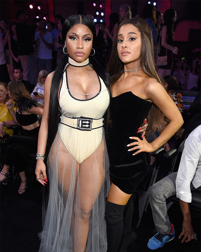Ariana Grande Snubs Nicki Minaj Following Donald Trump Controversy Ariana Grande Snubs Nicki Minaj Following Donald Trump Controversy