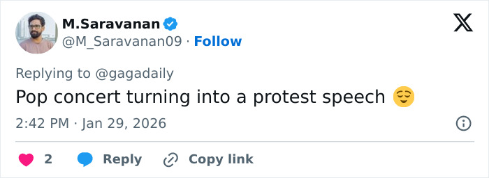 Lady Gaga Halts Concert To Deliver Bold ICE Speech That No One Saw Coming