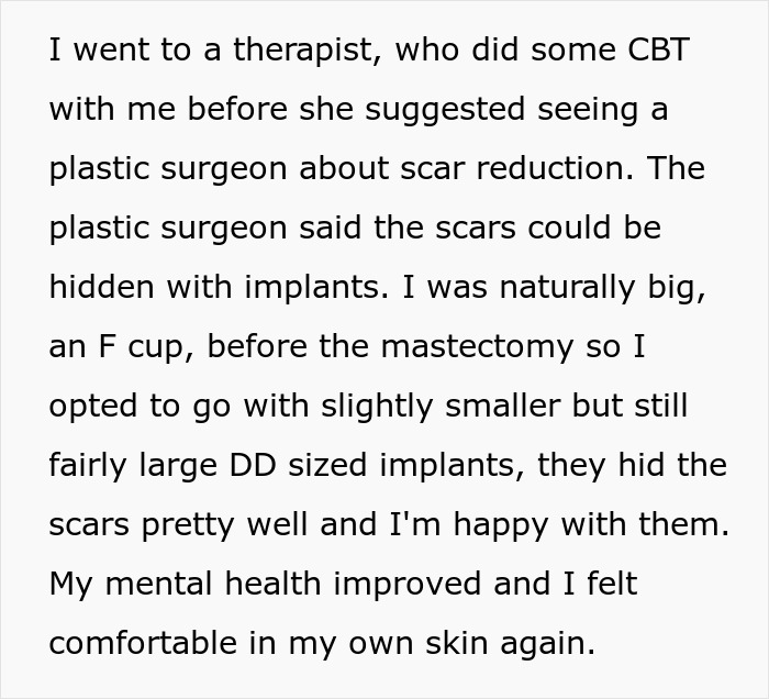28YO Shares Cancer Surgery Story After Coworker Says She’s “More Plastic Than Barbie”