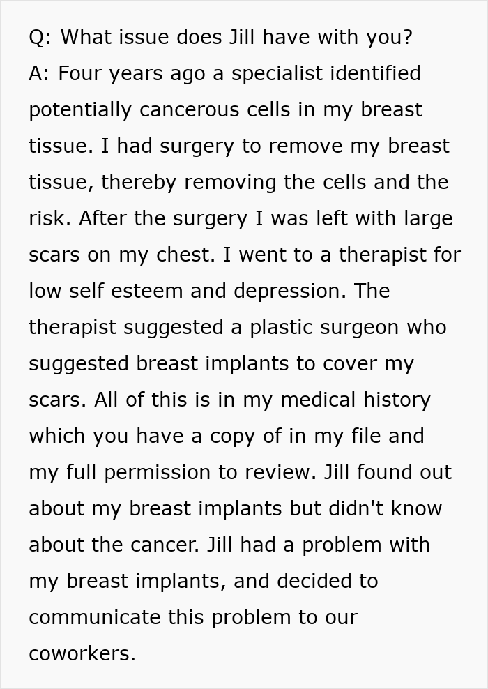 28YO Shares Cancer Surgery Story After Coworker Says She’s “More Plastic Than Barbie”