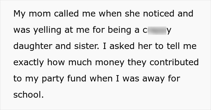 Parents Split The Money Their Adult Daughter Sends Them With Their Son, Panic When She Cuts It By $200 Parents Split The Money Their Adult Daughter Sends Them With Their Son, Panic When She Cuts It By $200