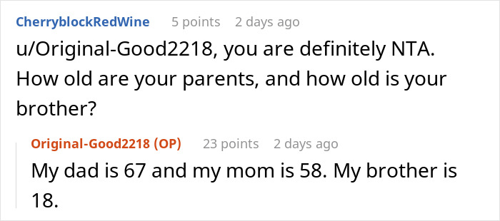 Parents Split The Money Their Adult Daughter Sends Them With Their Son, Panic When She Cuts It By $200 Parents Split The Money Their Adult Daughter Sends Them With Their Son, Panic When She Cuts It By $200