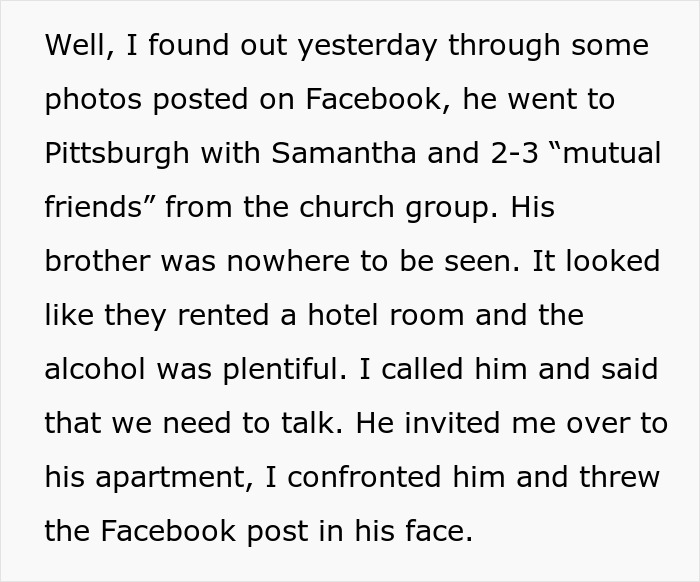 Man Begs GF To Give Him A Second Chance After He Lied About Who Is Going With Him On A Trip