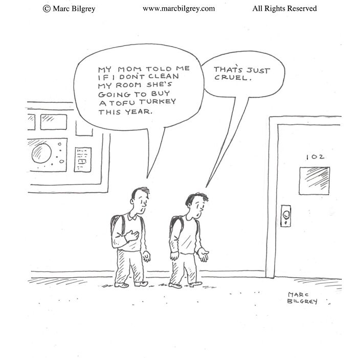 47 New Witty One-Panel Cartoons By Marc Bilgrey That Capture The Humor Of Everyday Moments