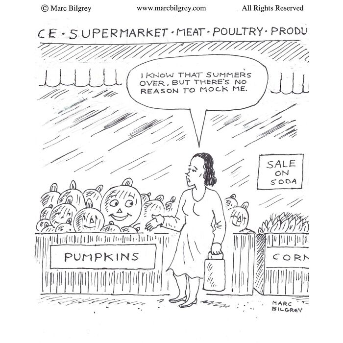 47 New Witty One-Panel Cartoons By Marc Bilgrey That Capture The Humor Of Everyday Moments