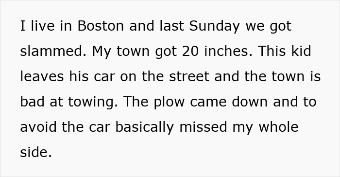 &ldquo;Justice Was Served&rdquo;: Guy Traps Neighbor&rsquo;s Car Under Snow After Repeated Illegal Parking