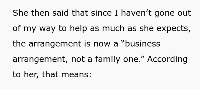 Parents Treat Daughter As Fam When Labor Is Needed, And Business When Money’s Involved, She’s Done Parents Treat Daughter As Fam When Labor Is Needed, And Business When Money’s Involved, She’s Done