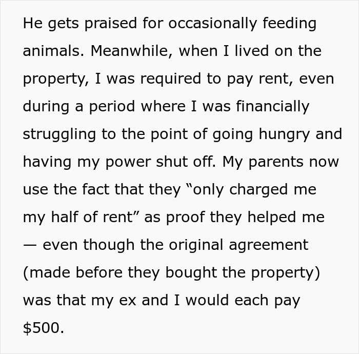 Parents Treat Daughter As Fam When Labor Is Needed, And Business When Money’s Involved, She’s Done Parents Treat Daughter As Fam When Labor Is Needed, And Business When Money’s Involved, She’s Done