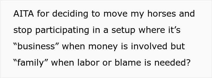 Parents Treat Daughter As Fam When Labor Is Needed, And Business When Money’s Involved, She’s Done Parents Treat Daughter As Fam When Labor Is Needed, And Business When Money’s Involved, She’s Done