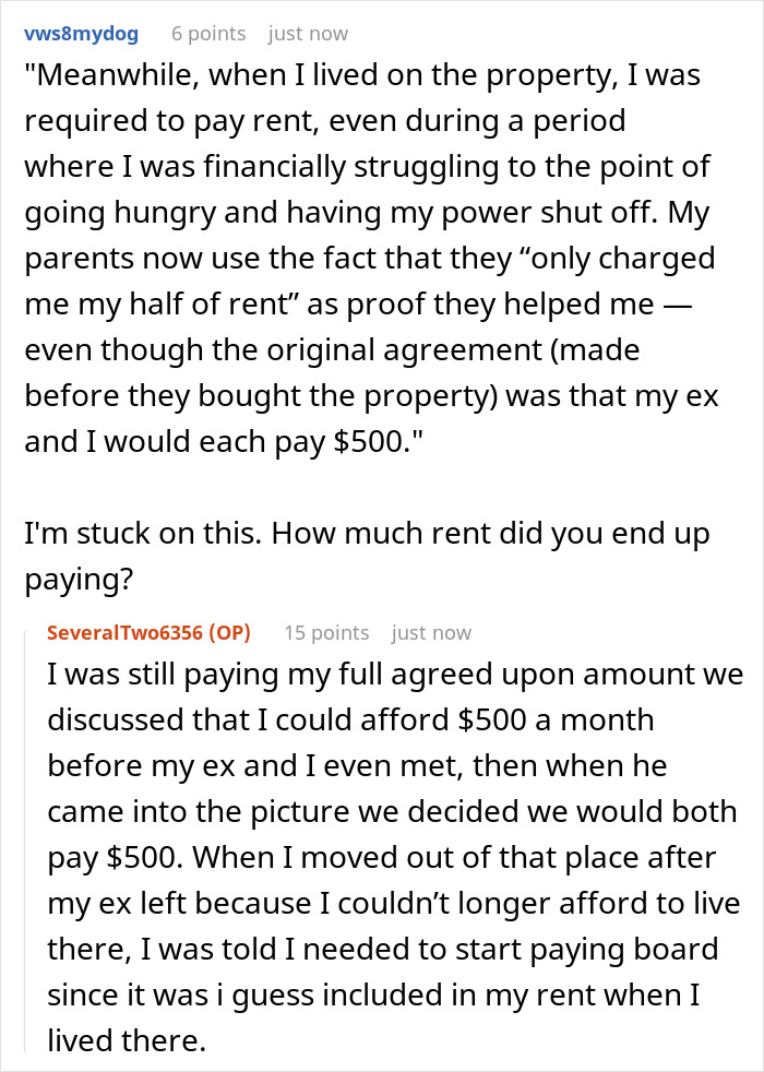 Parents Treat Daughter As Fam When Labor Is Needed, And Business When Money’s Involved, She’s Done Parents Treat Daughter As Fam When Labor Is Needed, And Business When Money’s Involved, She’s Done