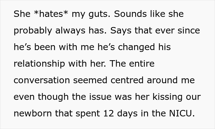 Woman Risks Newborn’s Health For Her Grandma Kisses, Disowns Son And His Fam When They Push Back Woman Risks Newborn’s Health For Her Grandma Kisses, Disowns Son And His Fam When They Push Back