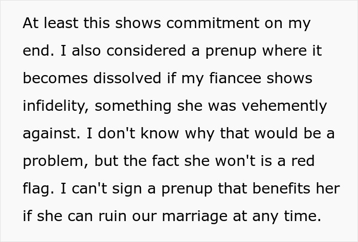 Wealthy GF Expects Guy To Sign Prenup But Won&rsquo;t Agree To Infidelity Clause, He Cancels Engagement