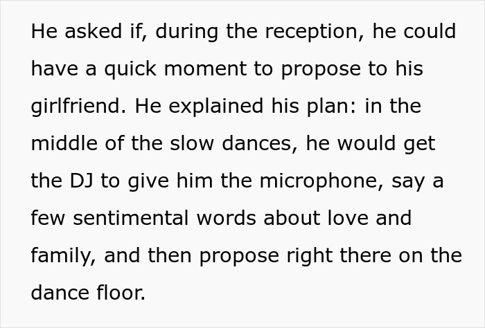 Guy’s “Brilliant” Idea Is To Propose During Sis’s Wedding, Calls Her A Bridezilla As She Says No Way Guy’s “Brilliant” Idea Is To Propose During Sis’s Wedding, Calls Her A Bridezilla As She Says No Way