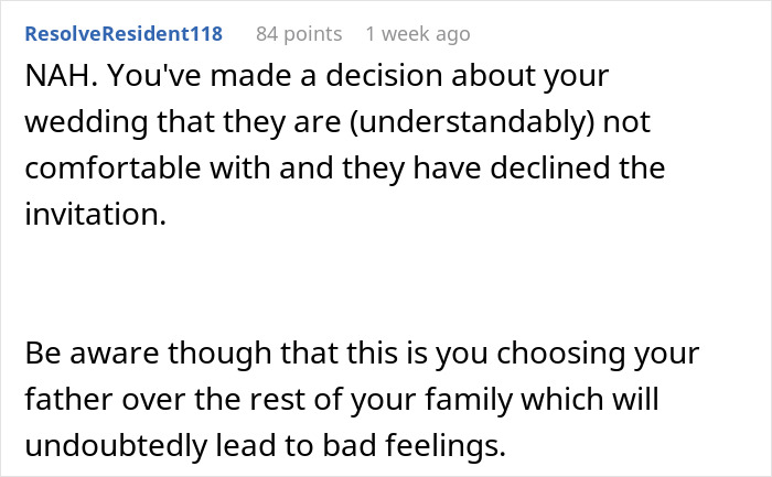 Woman Forgives Absent Father, 10 Years Later Wants Him To Walk Her Down The Aisle, Mom Loses It Woman Forgives Absent Father, 10 Years Later Wants Him To Walk Her Down The Aisle, Mom Loses It