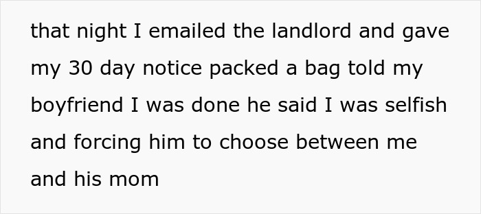 Woman Feels Like A Guest In Her Own Home, Moves Out After BF’s Mom Moves In And Takes Over