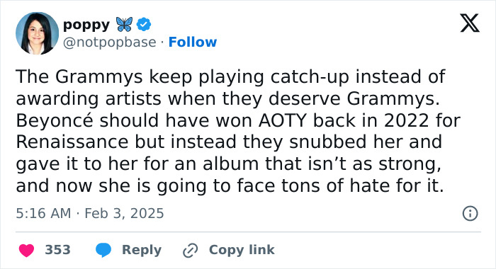 Why Do Grammy Snubs Hurt Fans More Than The Artists? Psychologists Have The Answer