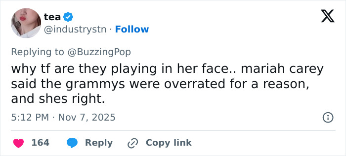 Why Do Grammy Snubs Hurt Fans More Than The Artists? Psychologists Have The Answer