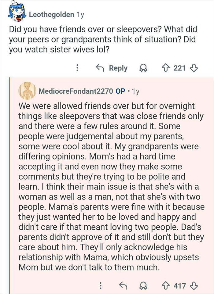 Woman Grew Up With Polyamorous Parents, Answers People’s 31 Questions About It