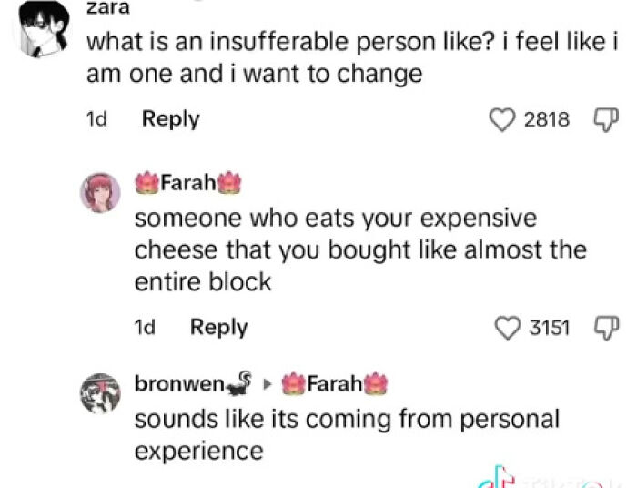 80 Weird, Funny, And Totally Unhinged TikTok Comments 80 Weird, Funny, And Totally Unhinged TikTok Comments