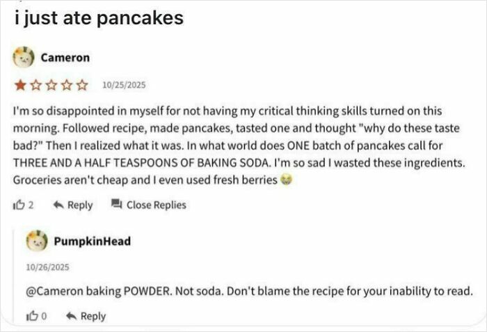 79 Failed Tries At Following A Recipe That Led To Unhinged Reviews (New Pics)