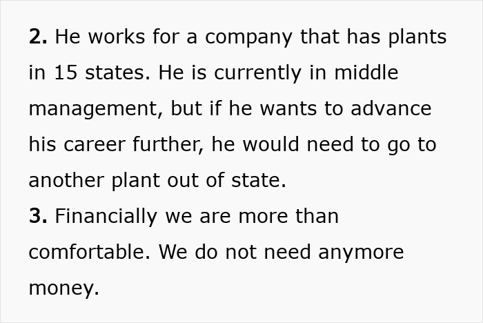 Woman Refuses To Move Again After Spending Decades Relocating For Husband’s Career Woman Refuses To Move Again After Spending Decades Relocating For Husband’s Career