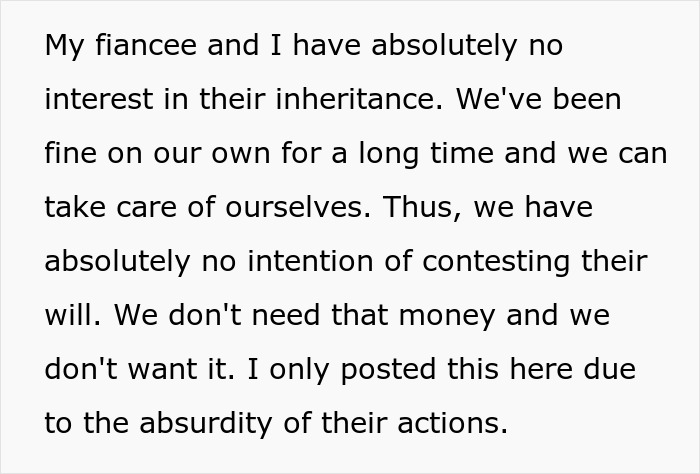 Man’s Parents Try To Guilt-Trip Couple Into Having Kids, Threaten To Disinherit Them Man’s Parents Try To Guilt-Trip Couple Into Having Kids, Threaten To Disinherit Them