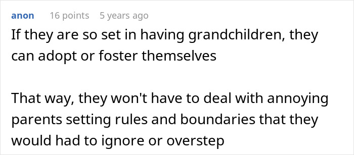 Man’s Parents Try To Guilt-Trip Couple Into Having Kids, Threaten To Disinherit Them Man’s Parents Try To Guilt-Trip Couple Into Having Kids, Threaten To Disinherit Them