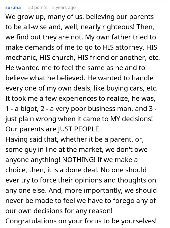 Man’s Parents Try To Guilt-Trip Couple Into Having Kids, Threaten To Disinherit Them Man’s Parents Try To Guilt-Trip Couple Into Having Kids, Threaten To Disinherit Them