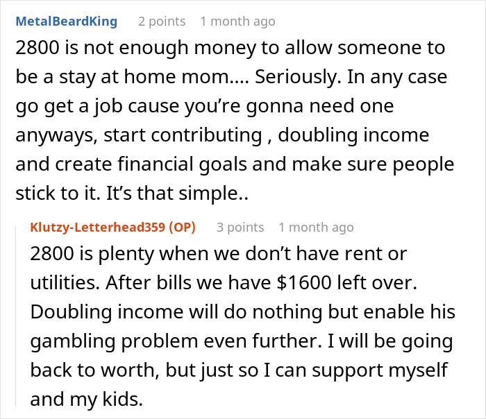 Husband Blames SAHM Wife For Financial Problems, Tells Her To Get A Job, She Gets Divorced Instead Husband Blames SAHM Wife For Financial Problems, Tells Her To Get A Job, She Gets Divorced Instead