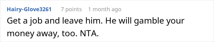 Husband Blames SAHM Wife For Financial Problems, Tells Her To Get A Job, She Gets Divorced Instead Husband Blames SAHM Wife For Financial Problems, Tells Her To Get A Job, She Gets Divorced Instead