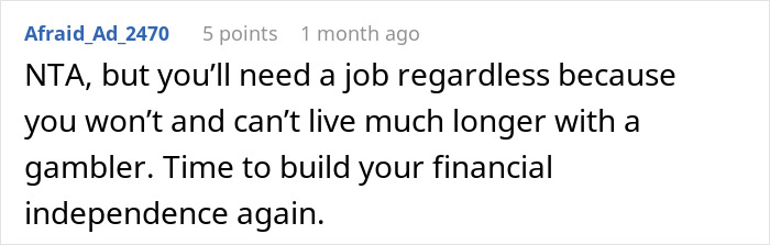 Husband Blames SAHM Wife For Financial Problems, Tells Her To Get A Job, She Gets Divorced Instead Husband Blames SAHM Wife For Financial Problems, Tells Her To Get A Job, She Gets Divorced Instead