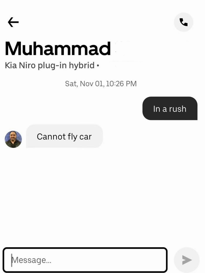 80 Of The Funniest And Most Unhinged Texts From Uber Drivers