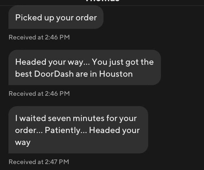 80 Of The Funniest And Most Unhinged Texts From Uber Drivers