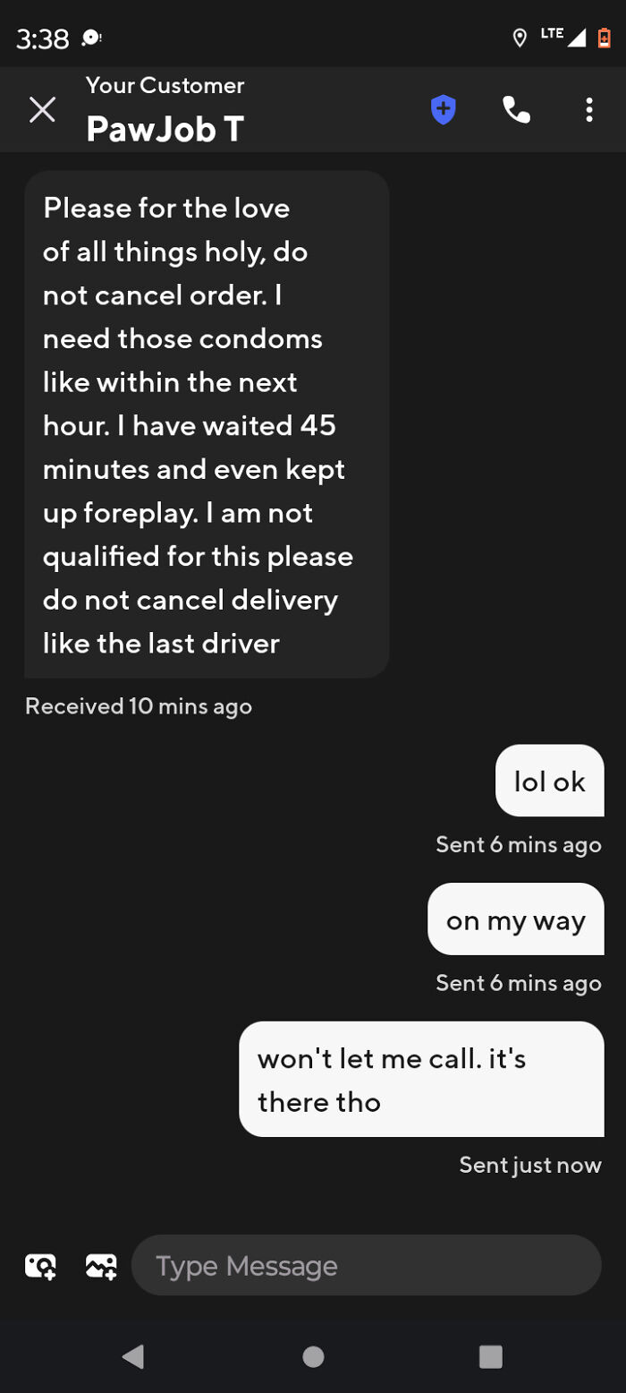 80 Of The Funniest And Most Unhinged Texts From Uber Drivers