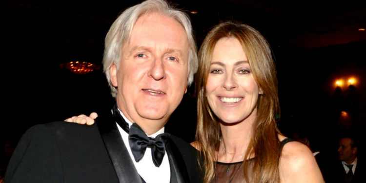 James Cameron and Kathryn Bigelow