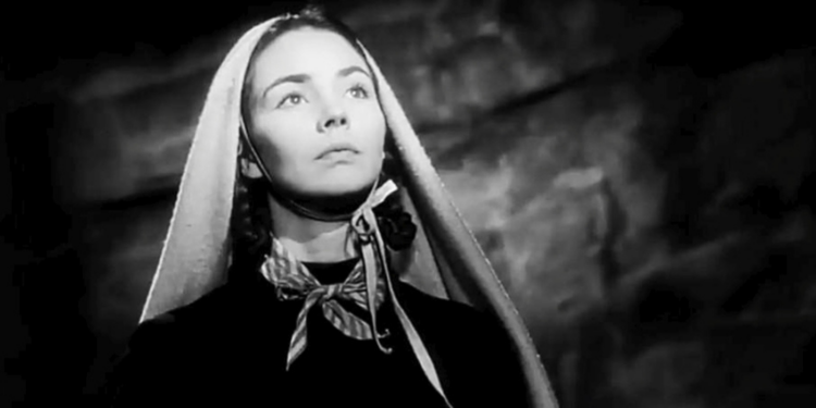 Jennifer Jones in The Song of Bernadette