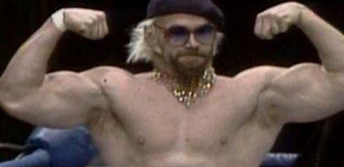 Jesse Ventura in the ring