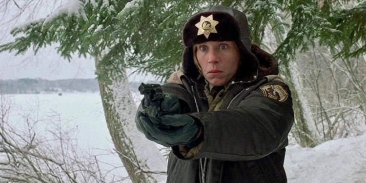 France McDormand in Fargo (1996) France McDormand in Fargo (1996)