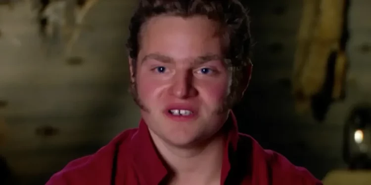 Gabriel Brown in red shirt