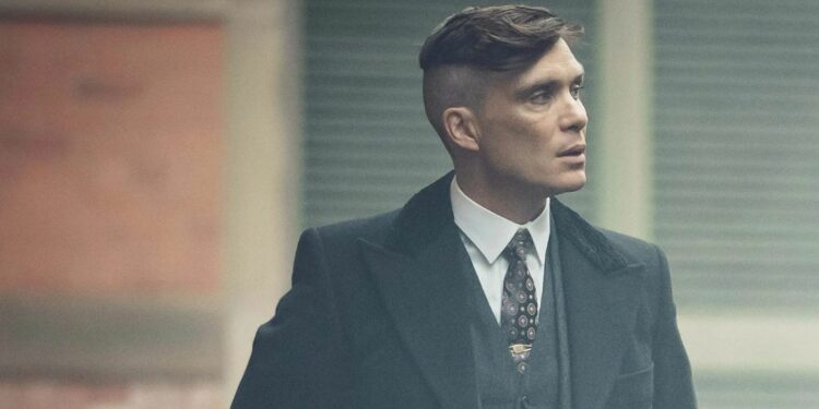 Thomas Shelby played by Cillian Murphy