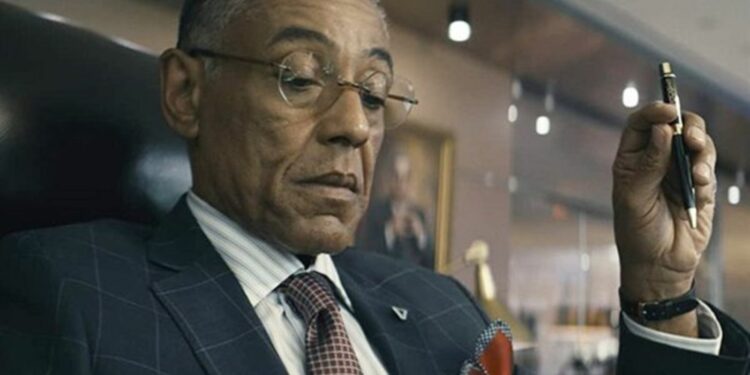 Giancarlo Esposito posing in the tv show