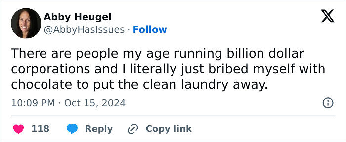 92 Chaotic Yet Comforting X Posts From &ldquo;Abby Has Issues&rdquo; That Understand Adult Life Too Well